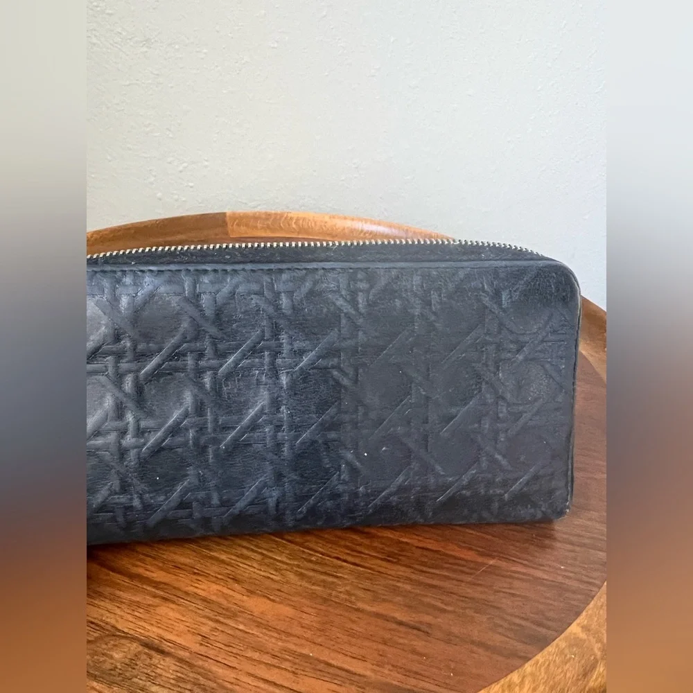 Dior Black Leather Wallet